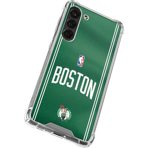 NBA Boston Celtics Jersey Galaxy S23 FE Clear Case